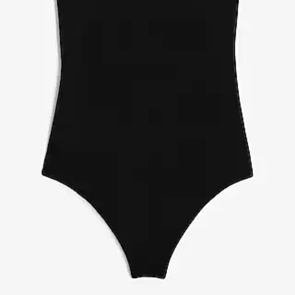NWT Express Body Contour Silky High Neck Thong Bodysuit - Picture 4 of 4